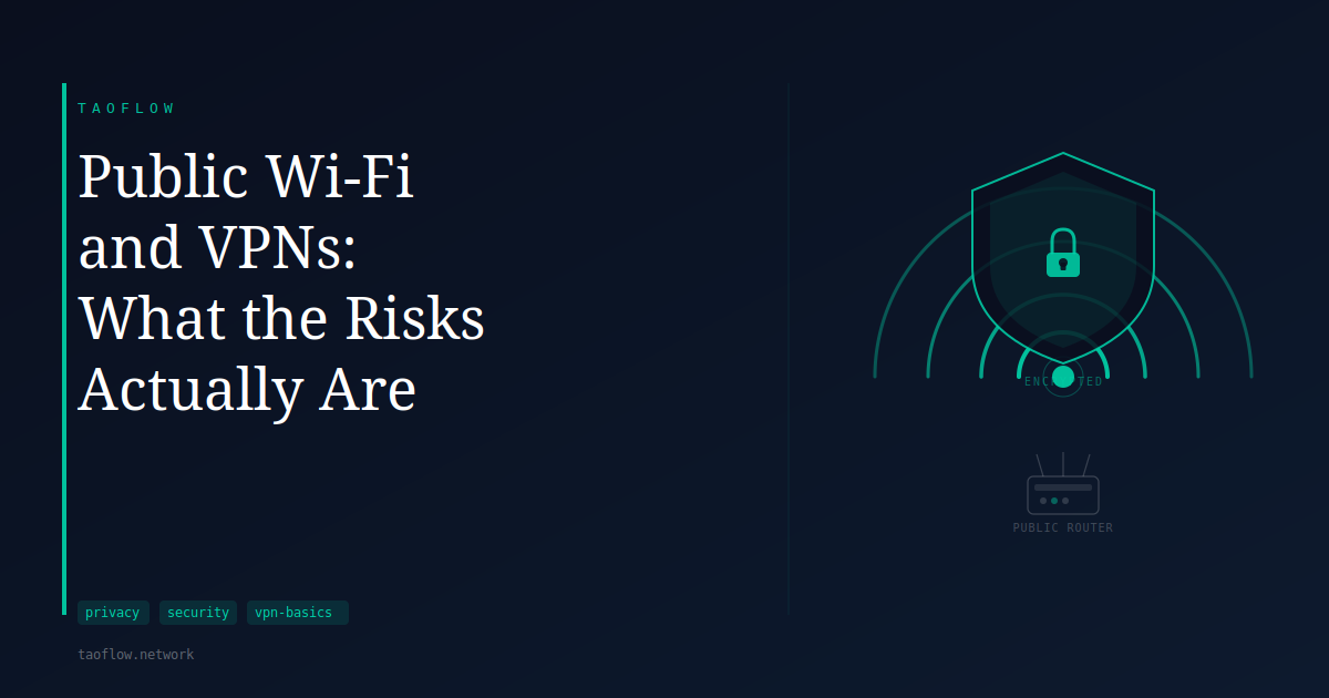 Public Wi-Fi and VPNs: What the Risks Actually Are